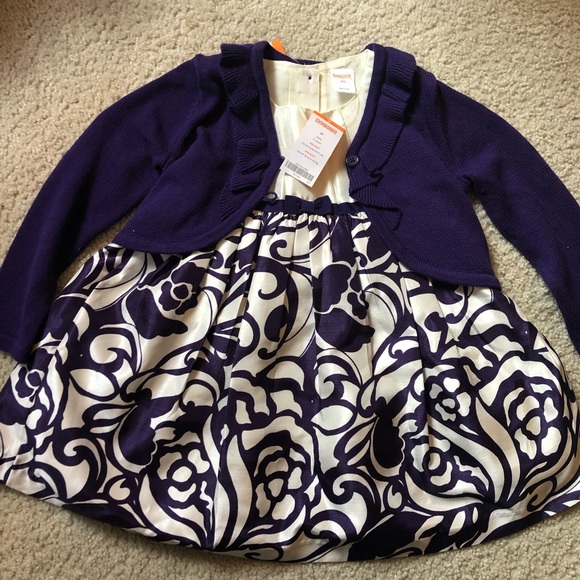 Gymboree Other - NWT Gymboree dress and cardigan 2T/4T